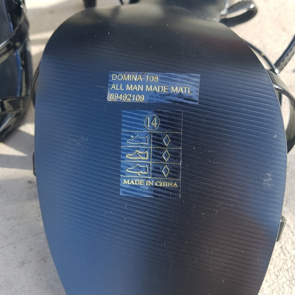 New in box! Size 14us  Devious spike heel shoes, - Picture 4 of 5